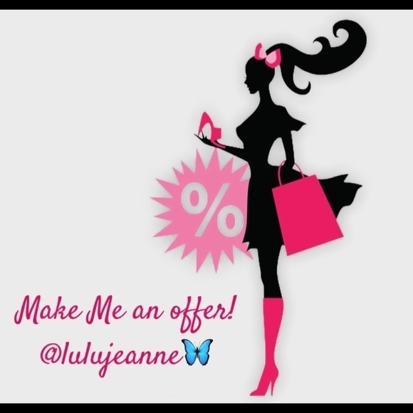 LULAROE sleeveless  Blue and red Joy Vest/kimono - Picture 13 of 13